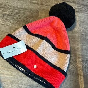 Kate Spade New York Bow Cuffed Beanie Hat Glitter Red kate spade | Accessories | Kate Spade New York Bow Cuffed  main image 2